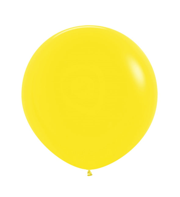 Ballonnen Yellow 61cm 10st