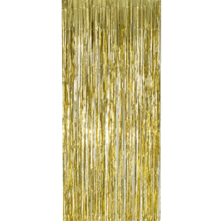 Gouden Deurgordijn Folie 2,4m