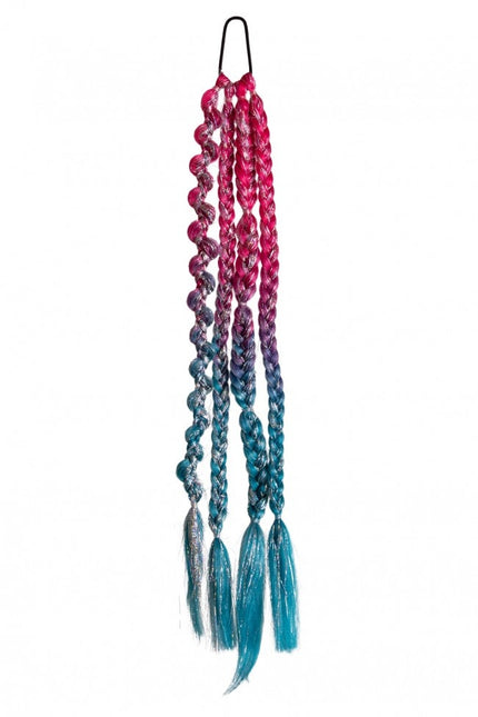 Hair Extension Festival Pink/Aqua