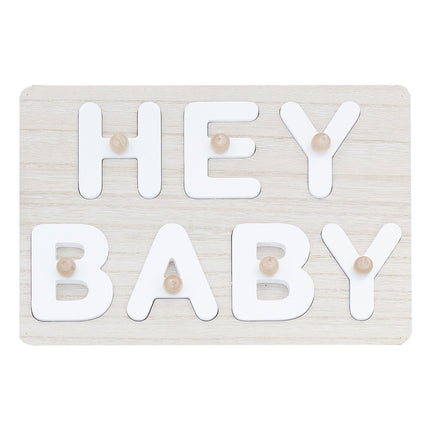 Gastenboek Hey Baby Puzzel 12,2cm