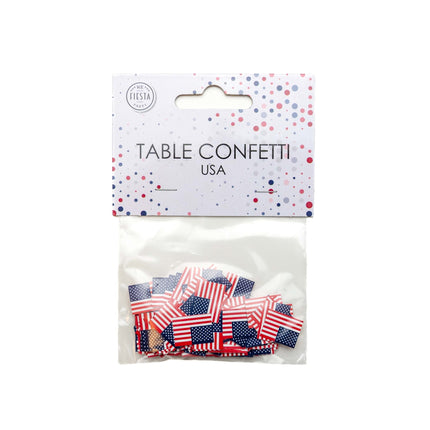 Amerika Tafelconfetti Papier 150st