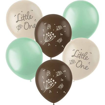 Geboorte Ballonnen Little One 33cm 6st