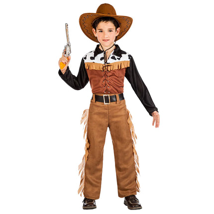 Cowboy Kostuum Bruin Jongen