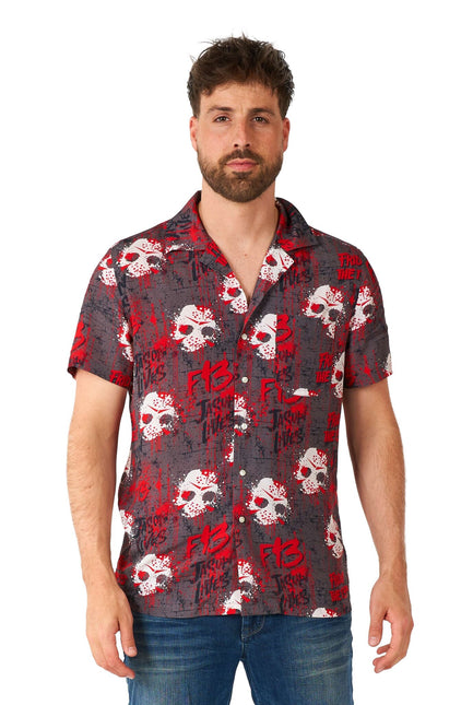 Friday the 13th Overhemd Korte Mouwen Heren OppoSuits