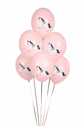 Paarden Ballonnen 30cm 6st