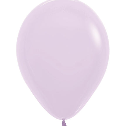 Ballonnen Pastel Matte Lilac 25cm 100st