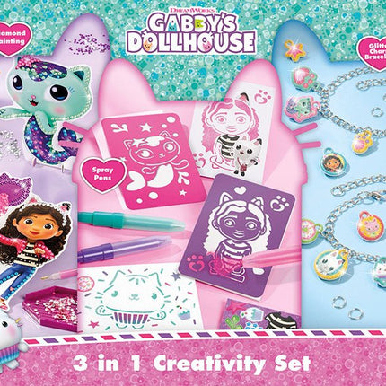 Gabby'S Dollhouse Knutselset 3 delig - Partywinkel - 8714274420366