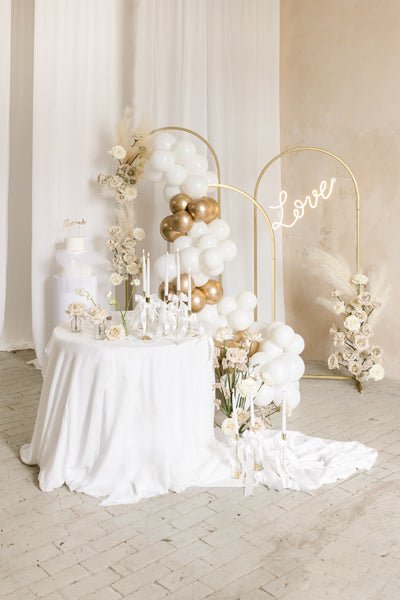 Gouden Backdrop Frame 1,18m - Partywinkel - 5904555042797