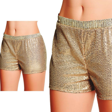 Gouden Korte Broek - Partywinkel - 8434077270165