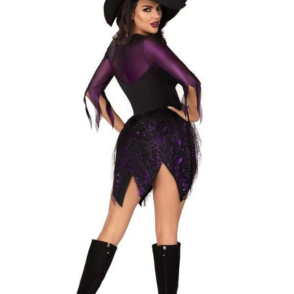 Halloween Jurk Dames Mystical Leg Avenue - Partywinkel - 714718566948