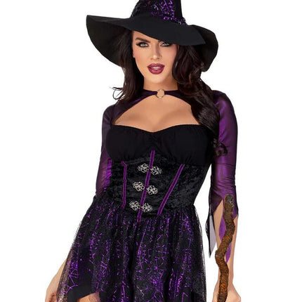 Halloween Jurk Dames Mystical Leg Avenue - Partywinkel - 714718566948