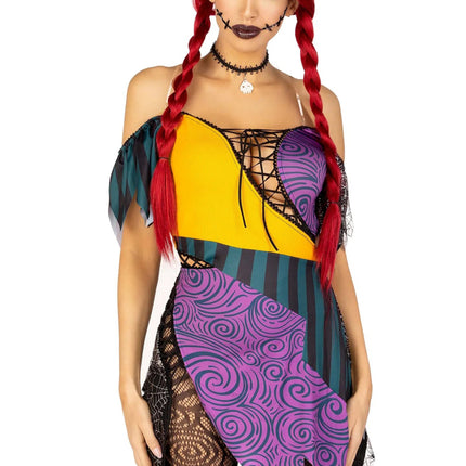 Halloween Jurk Dames Sally Leg Avenue - Partywinkel - 714718567044