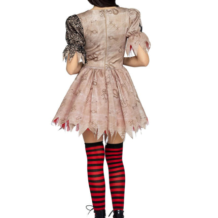 Halloween Jurk Dames Voodoo Pop Leg Avenue - Partywinkel - 714718549989