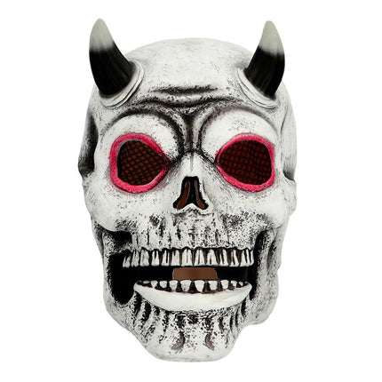 Halloween Masker Schedel Duivel - Partywinkel - 8712026975850