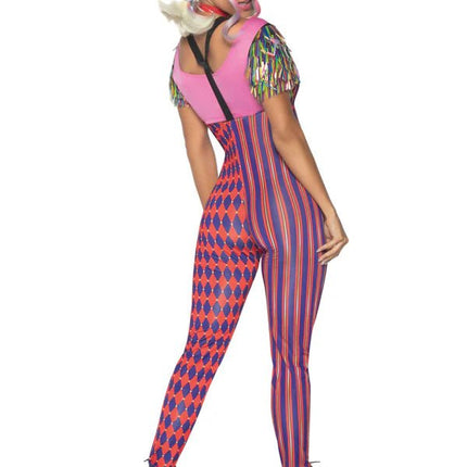 Harley Quinn Jumpsuit Dames Leg Avenue - Partywinkel - 714718551913