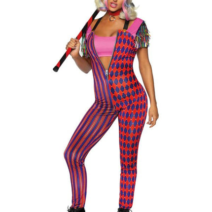 Harley Quinn Jumpsuit Dames Leg Avenue - Partywinkel - 714718551913