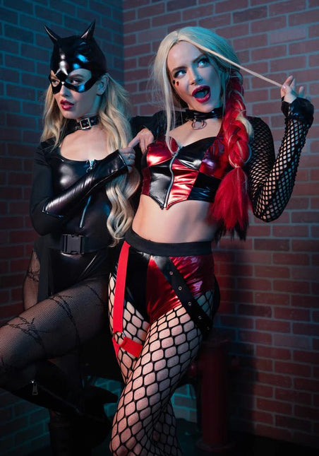 Harley Quinn Kostuum Dames Leg Avenue - Partywinkel - 714718567624