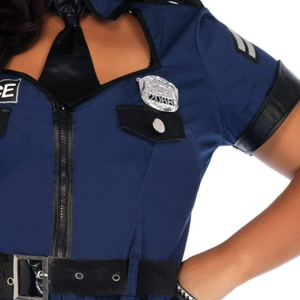 Politie Jurk Dames Plus Size Leg Avenue