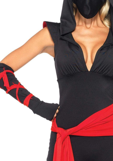 Ninja Catsuit Dames Leg Avenue