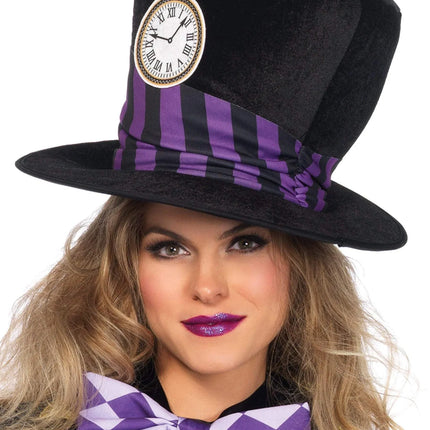 Mad Hatter Jurk Dames Leg Avenue