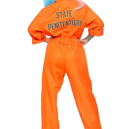 Boef Jumpsuit Oranje Dames Leg Avenue