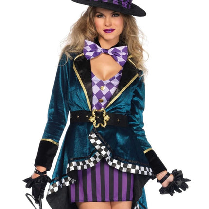 Mad Hatter Jurk Dames Leg Avenue - Partywinkel - 714718517742