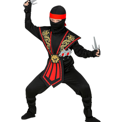 Ninja Pak Jongen 9 delig - Partywinkel - 8003558385652