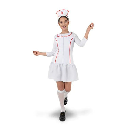 Nurse costume, white, size M - Partywinkel - 5904555060005