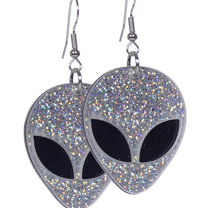 Oorbellen alien - Partywinkel - 8720059065080