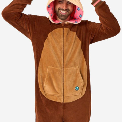 Otter Onesie Heren - Partywinkel - 8720629387611