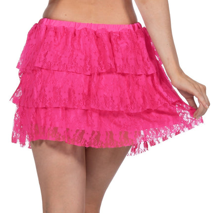 Party rok kant laagjes - Partywinkel - 8720059064434