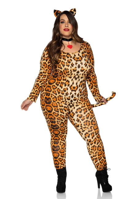 Poema Catsuit Dames Leg Avenue - Partywinkel - 714718551852