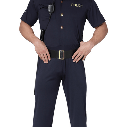 Politie Pak Blauw Heren - Partywinkel - 8434077840382