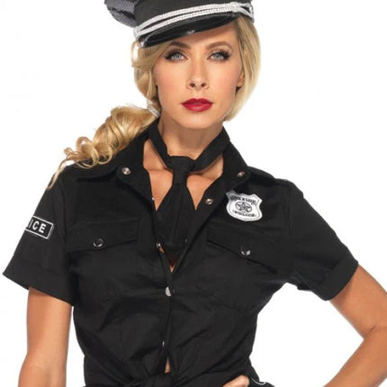 Politie Shirt Dames Leg Avenue - Partywinkel - 714718478395