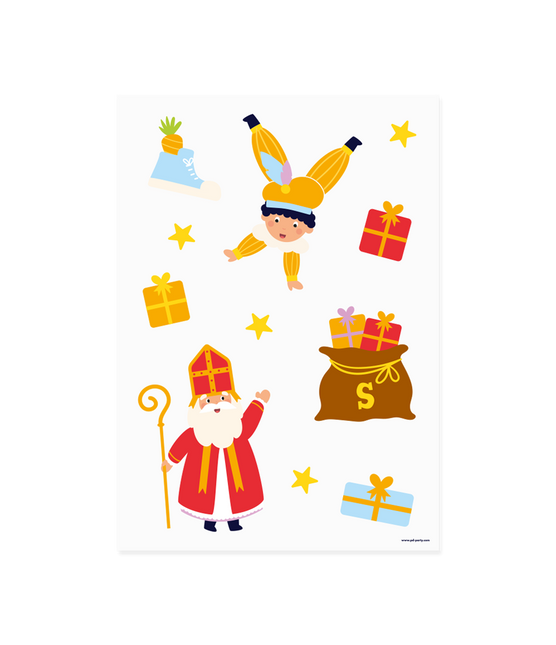 Sinterklaas Raamstickers