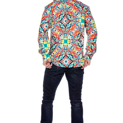 Shirt hippie (V) - Partywinkel - 8720059076703