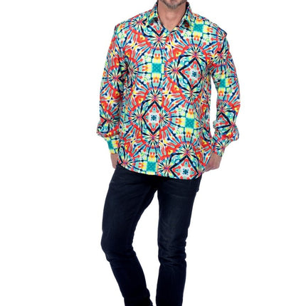 Shirt hippie (V) - Partywinkel - 8720059076703