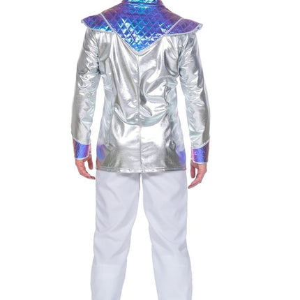 Space jacket metallic - Partywinkel - 8720059066438