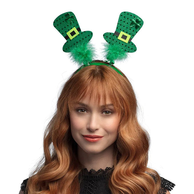 St. Patrick'S Day Haarband Kabouterhoedjes - Partywinkel - 8712026449283