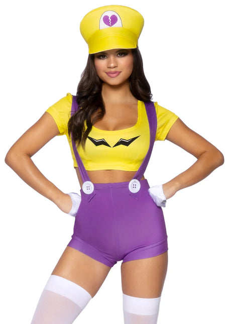 Super Mario Pak Dames Baddie Leg Avenue - Partywinkel - 714718563657