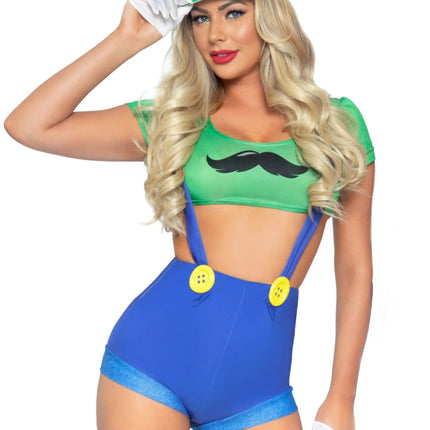 Super Mario Pak Dames Gamer Leg Avenue - Partywinkel - 714718557595