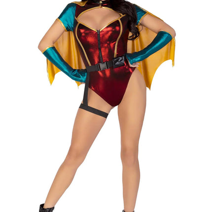 Super Woman Pak Dames Bodysuit Leg Avenue - Partywinkel - 714718567587