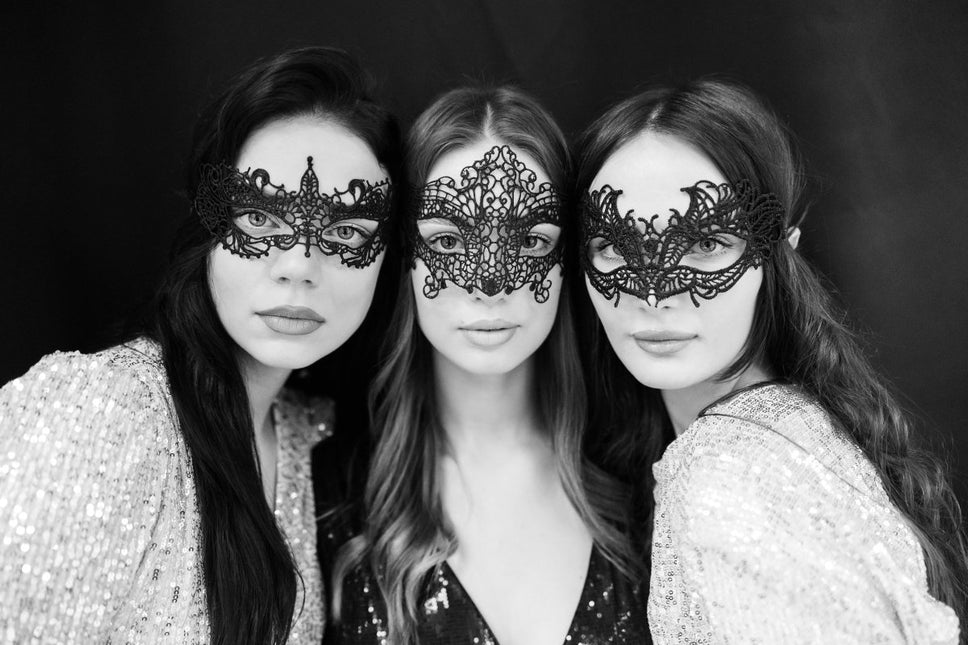 Zwarte Oogmasker Lace - Partywinkel - 5904555065598